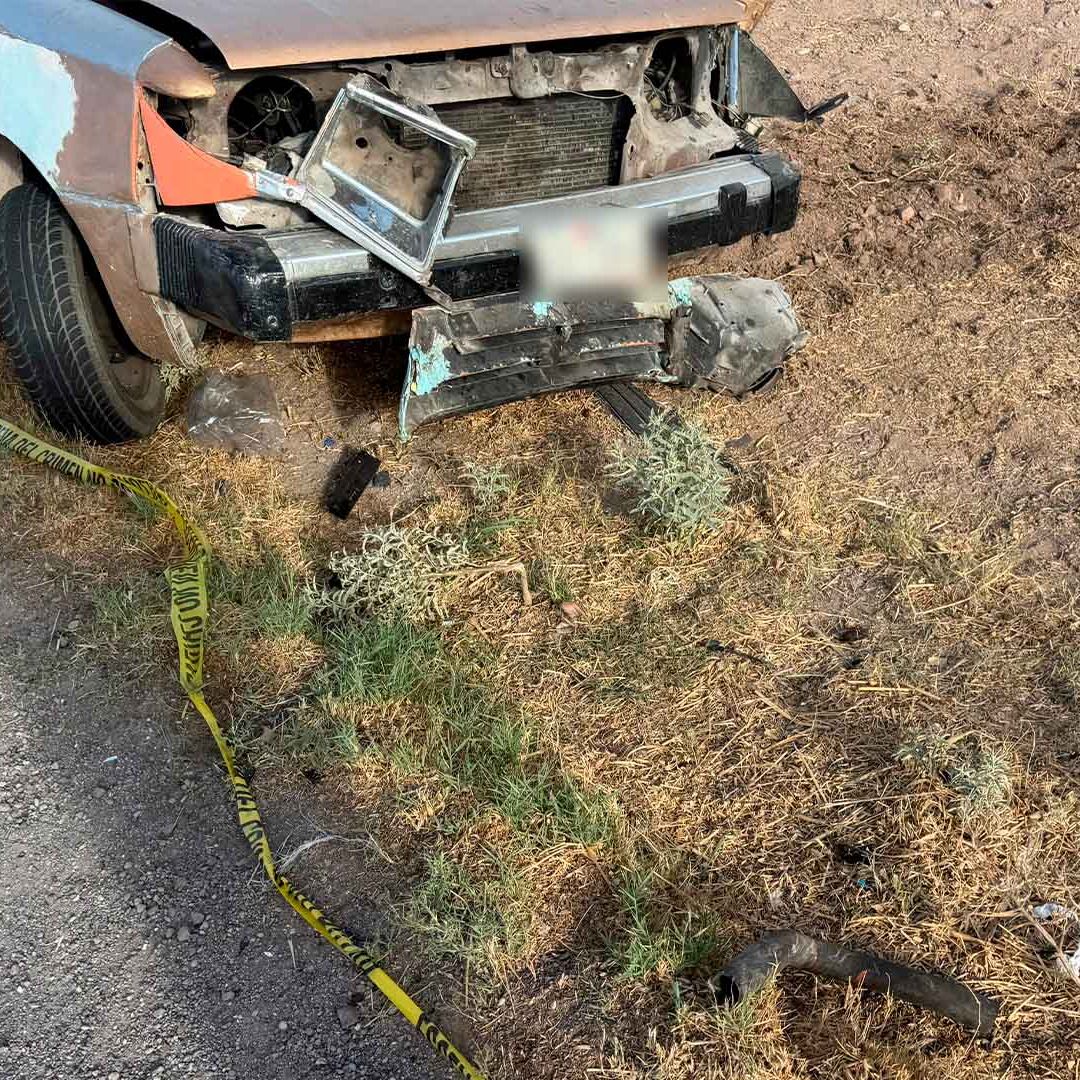 Accidente en la carretera Gómez Palacio-Cuencamé deja sin vida a un adulto mayor.